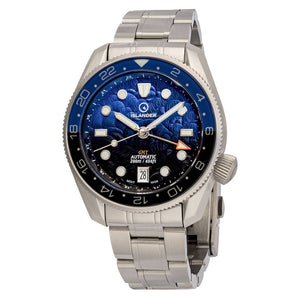 Islander JFK Automatic GMT Watch with Batman Dial
