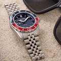 Islander Saltaire 38mm Solar Dive Watch with Blue Dial