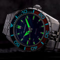 Islander Saltaire 38mm Solar Dive Watch with Blue Dial