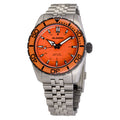 Islander Saltaire 38mm Solar Dive Watch with Orange Dial