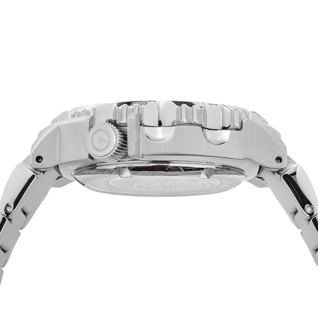 Islander Orange Dial Automatic Dive Watch with AR Double Dome Sapphire Crystal, and 120-click Bezel