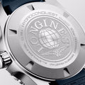 HYDROCONQUEST GMT Blue / Rubber | Blue Dial
