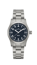 KHAKI FIELD QUARTZ Silver-tone