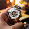 Heinrich Cyclone Tourbillon Limited Edition Silver / Steel & Rose Gold Stainless Steel | Silver Dial