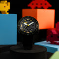 Cassini Automatic Space Invaders Limited Edition Black & Yellow / Black | Black Dial