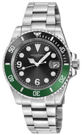 Barracuda 316L Case, Black Sunray Dial, Ceramic Bezel, 316L Stainless Steel Bracelet