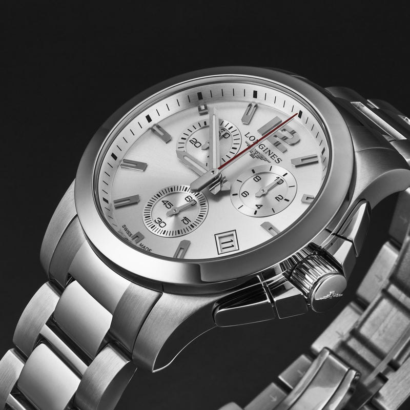 Conquest L37024766 / Silver | Silver Dial