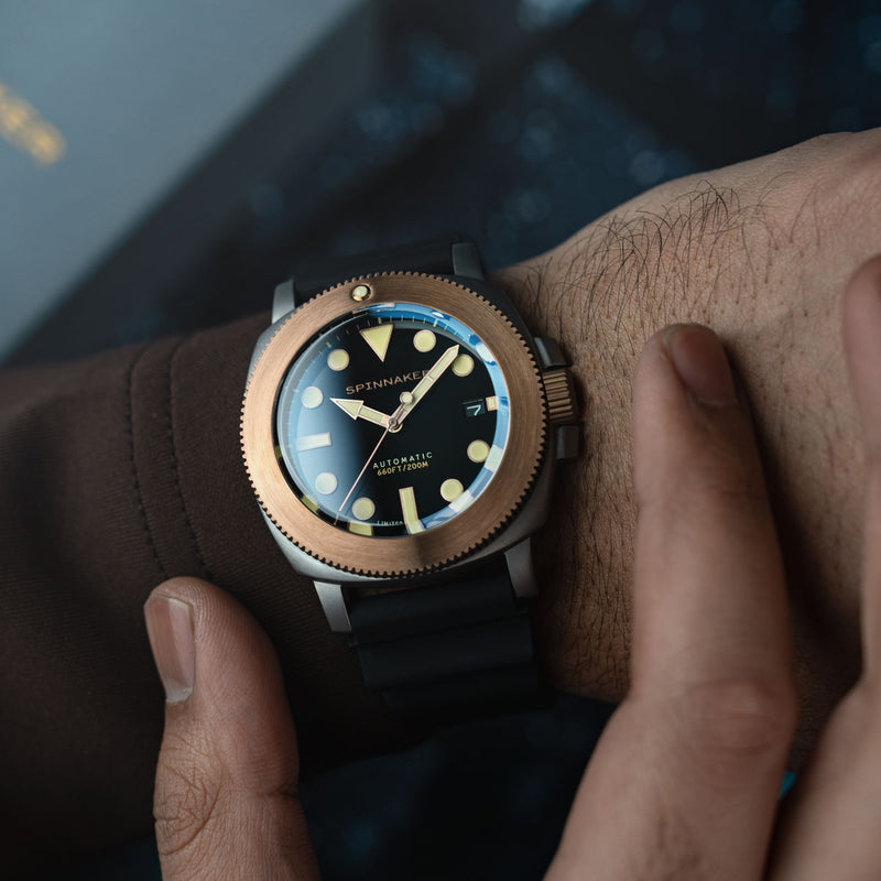 Hull Titanium Bronze Black / Black | Black Dial