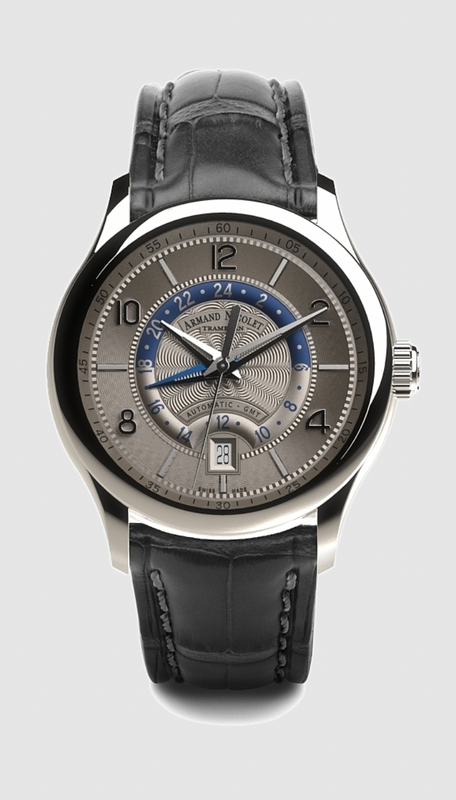 M02-4 Gray/Leather | Gray Dial
