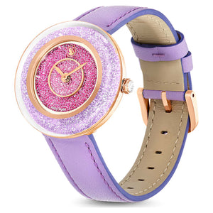 Crystalline 33mm / Pink / Purple Pink Dial