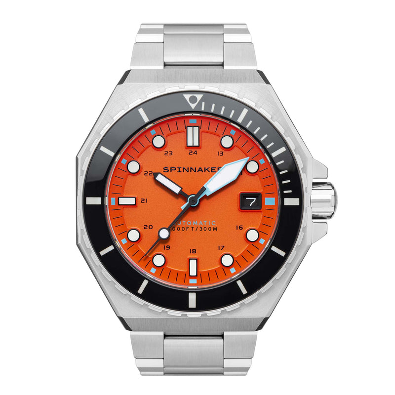 Dumas Orange / Stainless Steel | Orange Dial