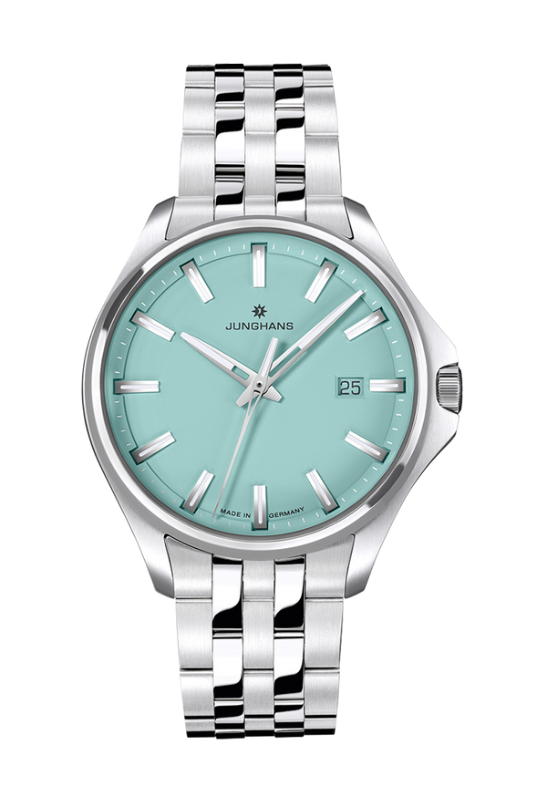 Meister S Quartz 35 Pastel Green Dial / Stainless Steel Bracelet Pastel Green Dial