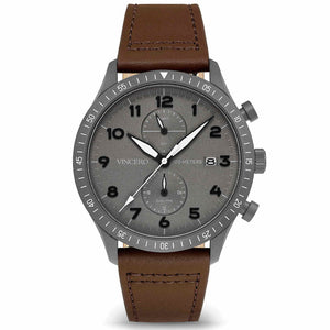 THE ALTITUDE - GUNMETAL/WALNUT | Gunmetal Dial