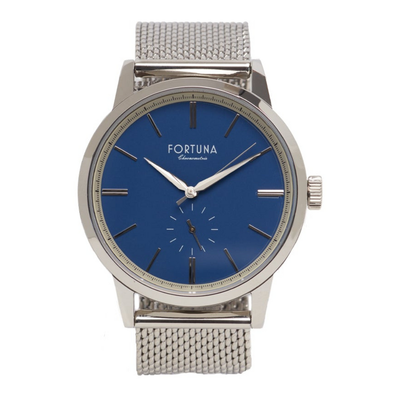 Lincoln Small Second Black | Blue Dial