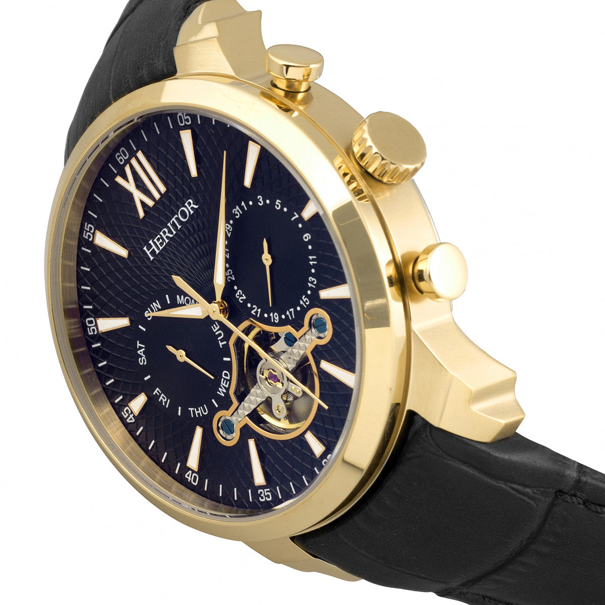 Arthur Gold/Black | Black Dial