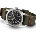 KHAKI FIELD Black / Fabric Black Dial