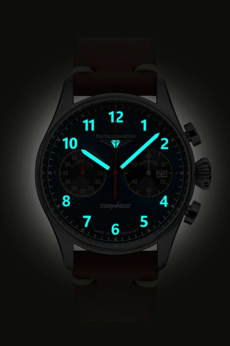 Aviation Tornado Chronograph Blue | Blue Dial