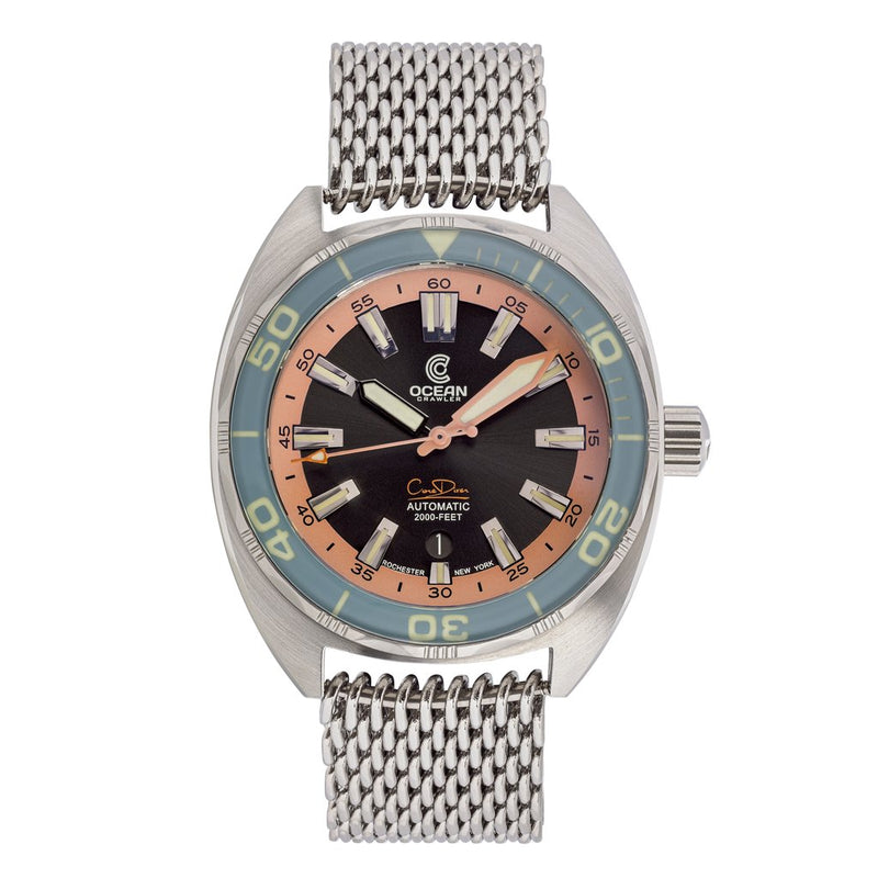 Core Diver V3 Aqua / Pink | Green Dial
