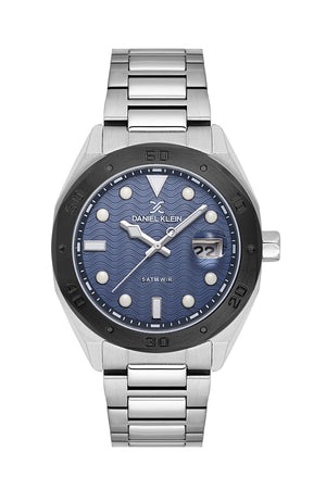 Wave Date Master Silver / Blue Dial Blue Dial