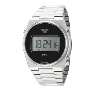 PRX 35mm / Black / Silver | Black Dial