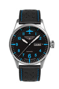 Aviation Tornado Black Dial with Blue | Black Dial