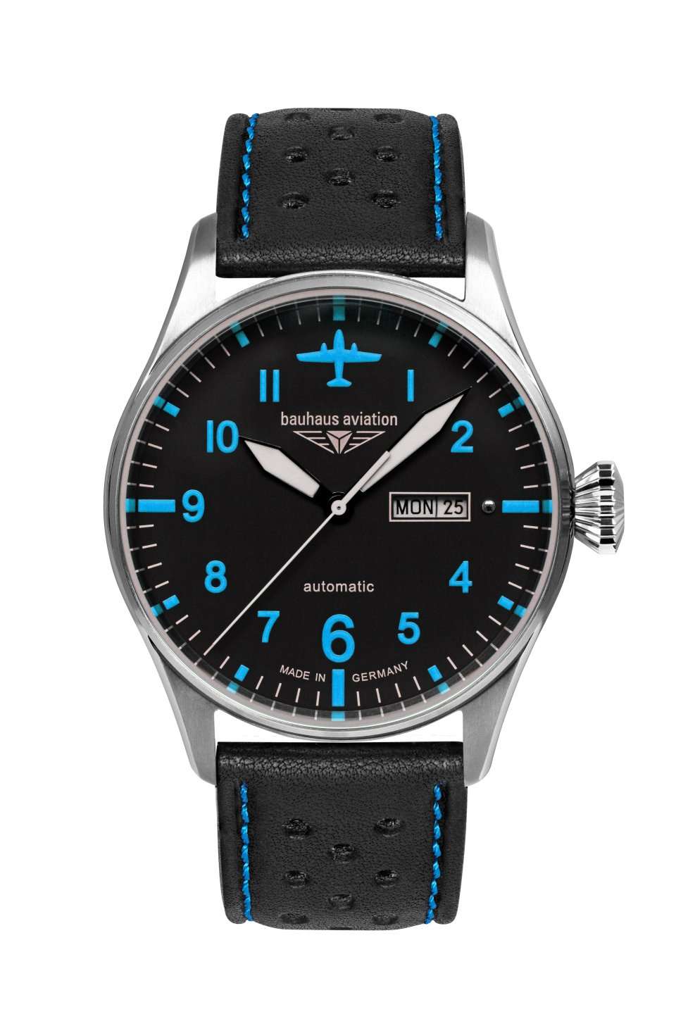 Aviation Tornado Black Dial with Blue | Black Dial