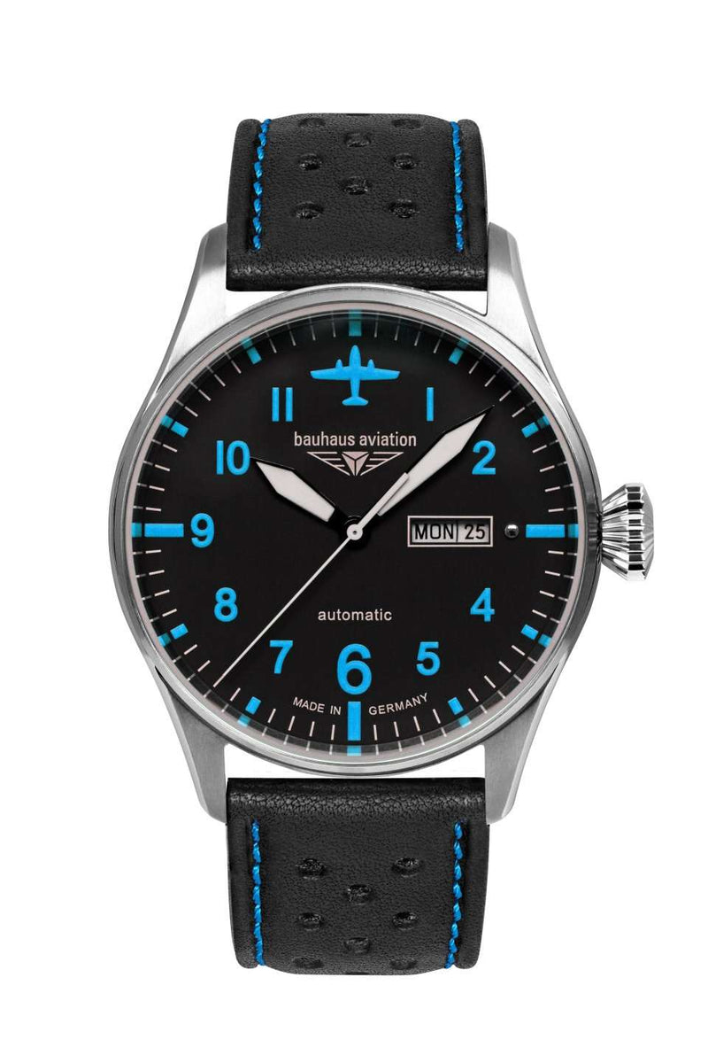 Aviation Tornado Black Dial with Blue | Black Dial