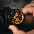 Classic Chronograph BLACK / LEATHER | Black Dial