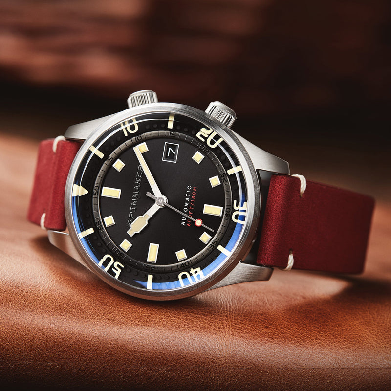 Bradner Black / Leather | Black Dial