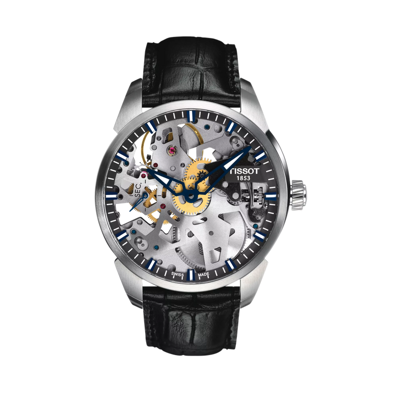 T-Complication Squelette Mechanical | Black Skeleton Dial