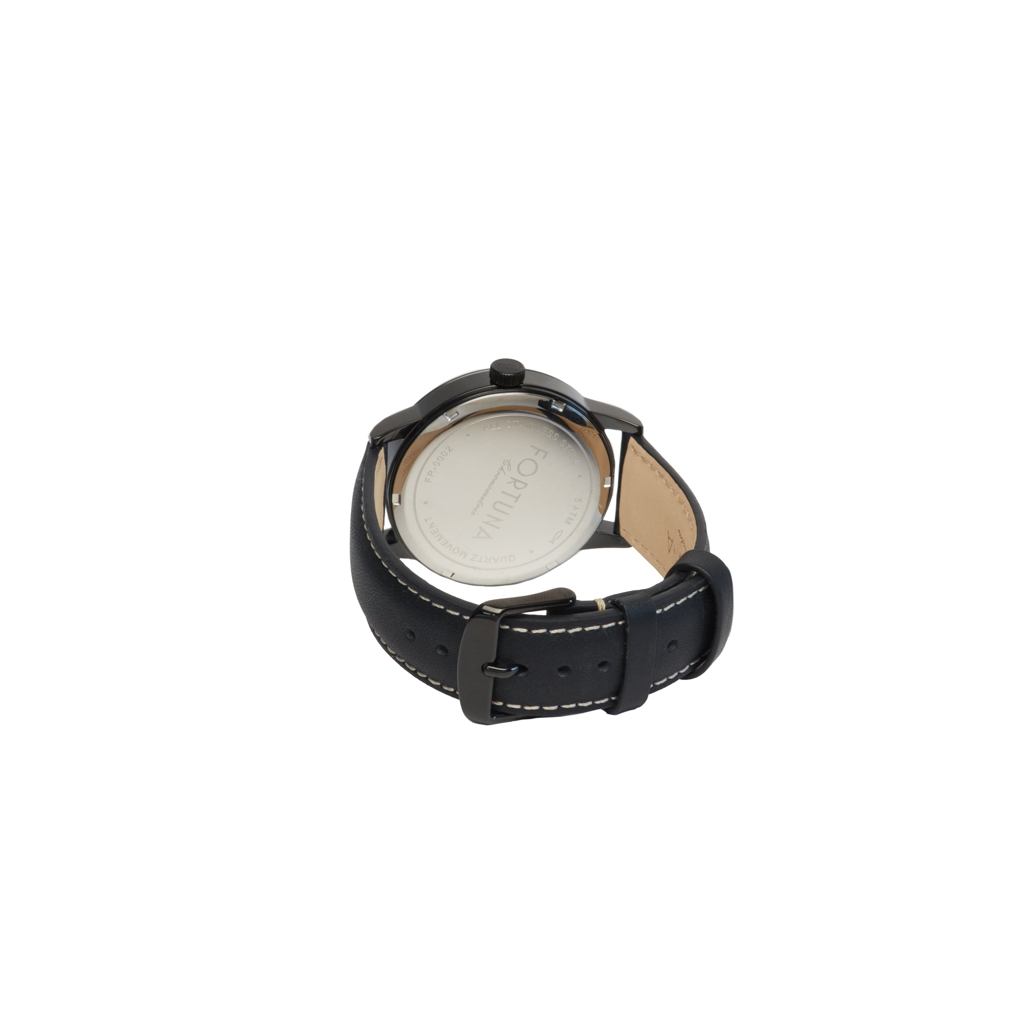 Fortuna Lincoln Small Second Black | Black | FR-0002-04 – Watch Gang