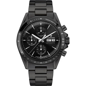 JUMO Limited Edition Black Dial / Black Stainless Steel Bracelet Black Dial