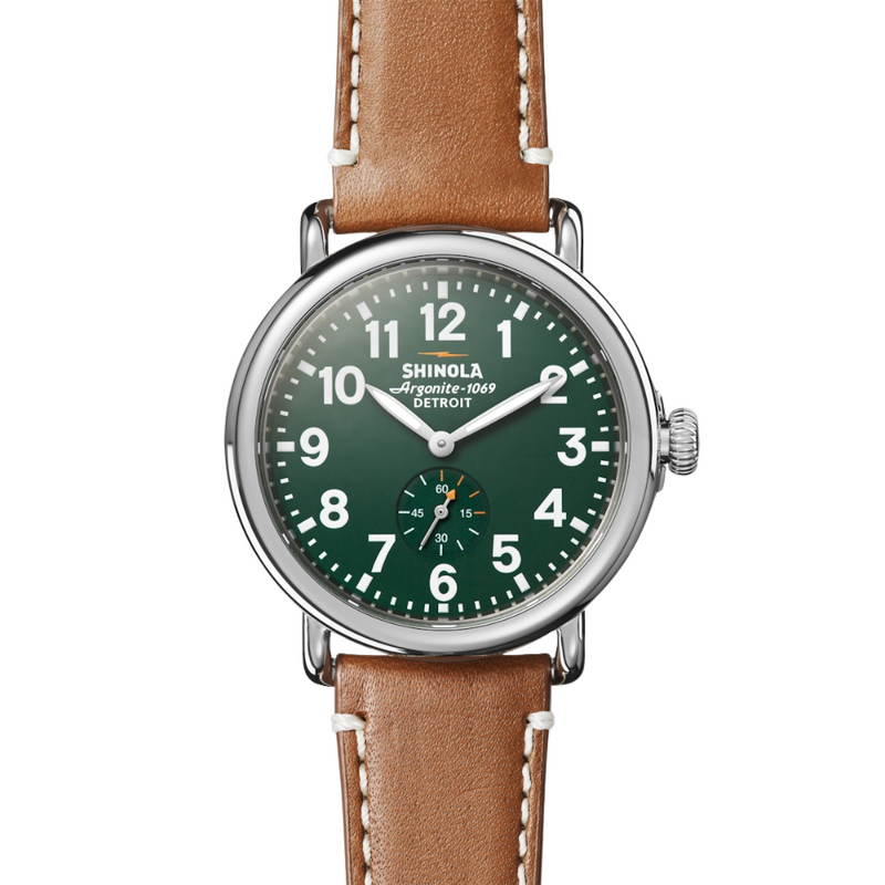Runwell 41 green | Green Dial