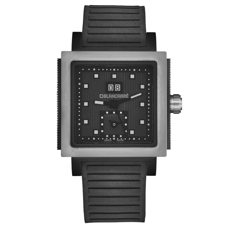 Square BC0151.T2.01.01 / Matt black | Matt black Dial