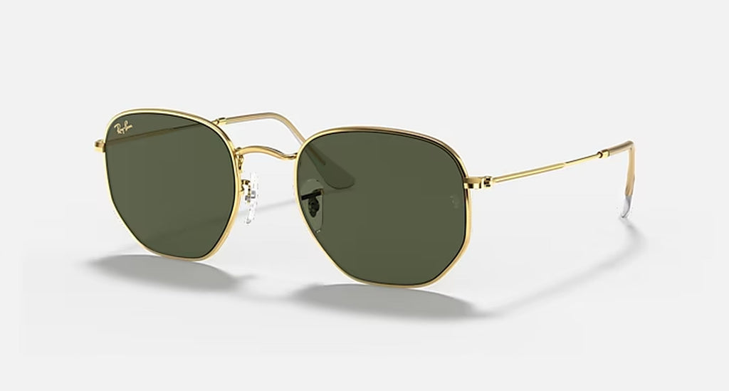 RAY BAN HEXAGONAL UNISEX / LEGEND GOLD-G-15 GREEN | | 0RB3548