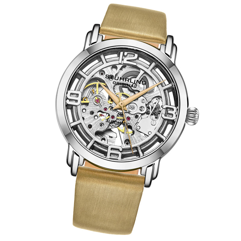 Legacy Beige Leather | Silver Dial