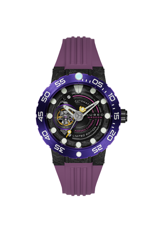 Opportunity Automatic Limited Edition Black & Purple / Silicone | Black Dial