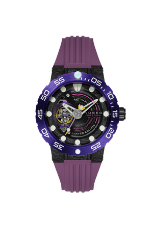 Opportunity Automatic Limited Edition Black & Purple / Silicone | Black Dial