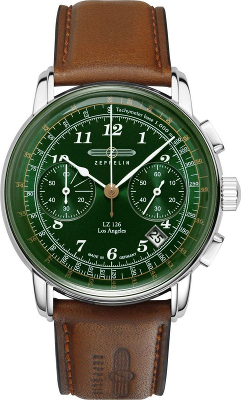 LZ 126 Los Angeles Green | Green Dial