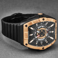 SkaFander 46SCSKFBLKBKGD1 / Black, Openworked | Black Dial