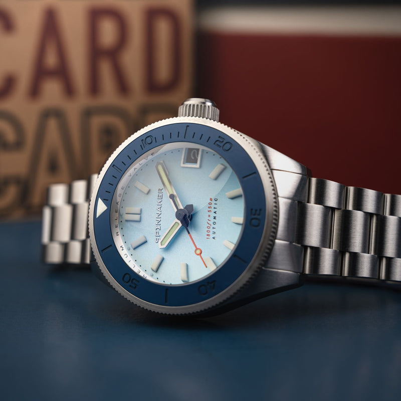 Piccard Automatic Blue/Stainless Steel | Blue Dial