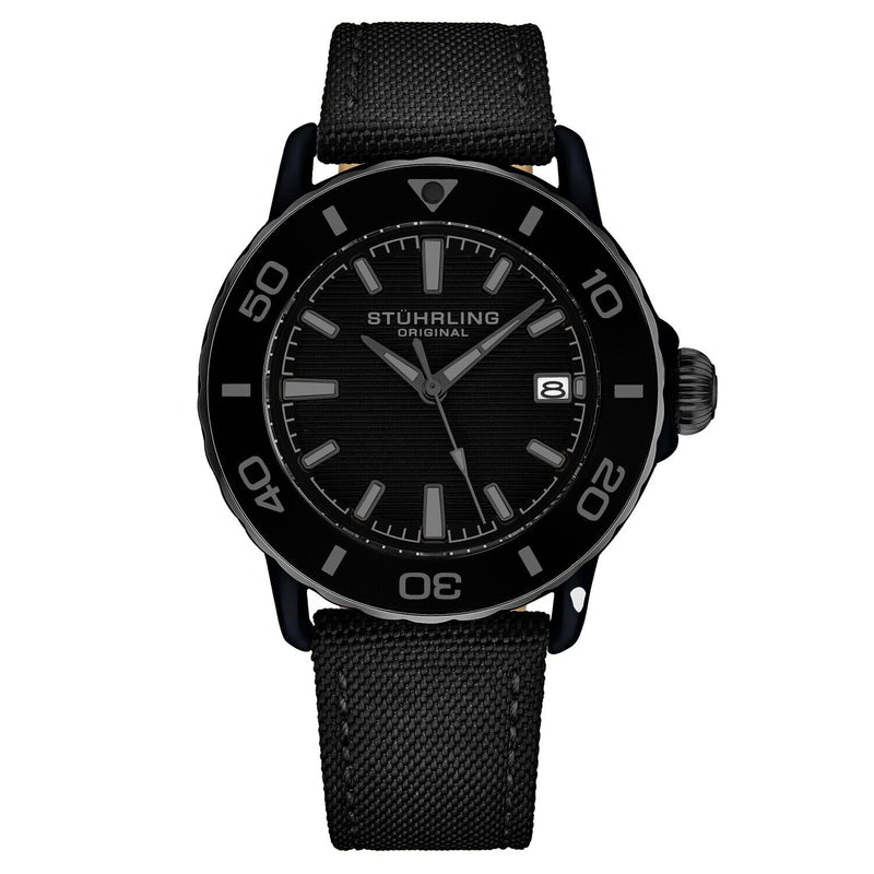Explorer 4041 Quartz 40mm Diver Black | Black Dial