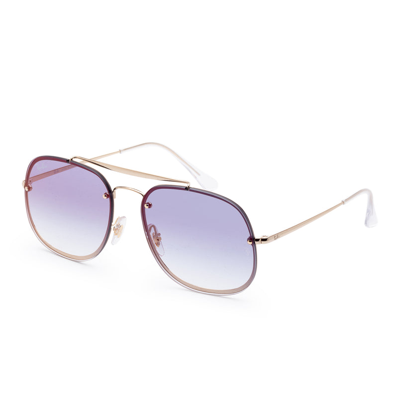 Blaze Gold Frame, Blue Lens |  Dial