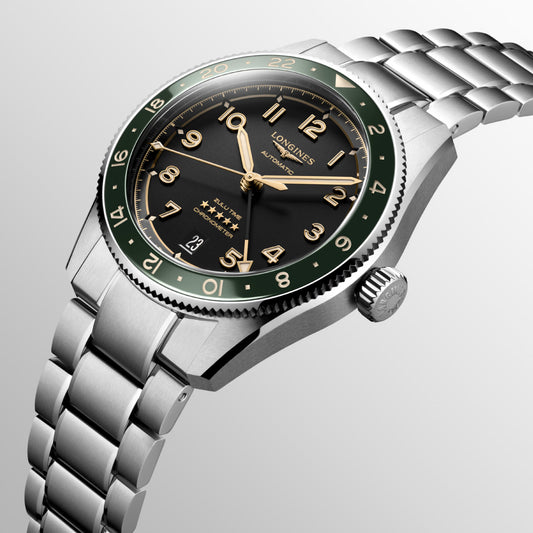 SPIRIT ZULU TIME Black / Stainless Steel | Black Dial
