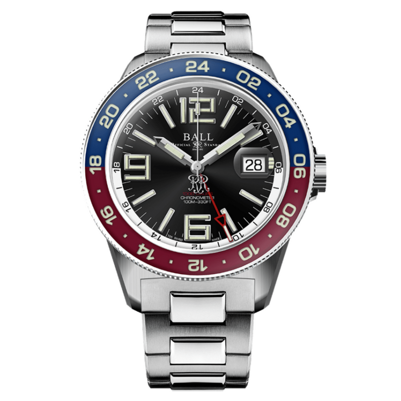 Engineer III Maverick GMT 40mm Black Dial | Black Dial