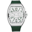 Vanguard 45CCWHTGRN / White | White Dial