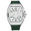Vanguard 45CCWHTGRN / White | White Dial