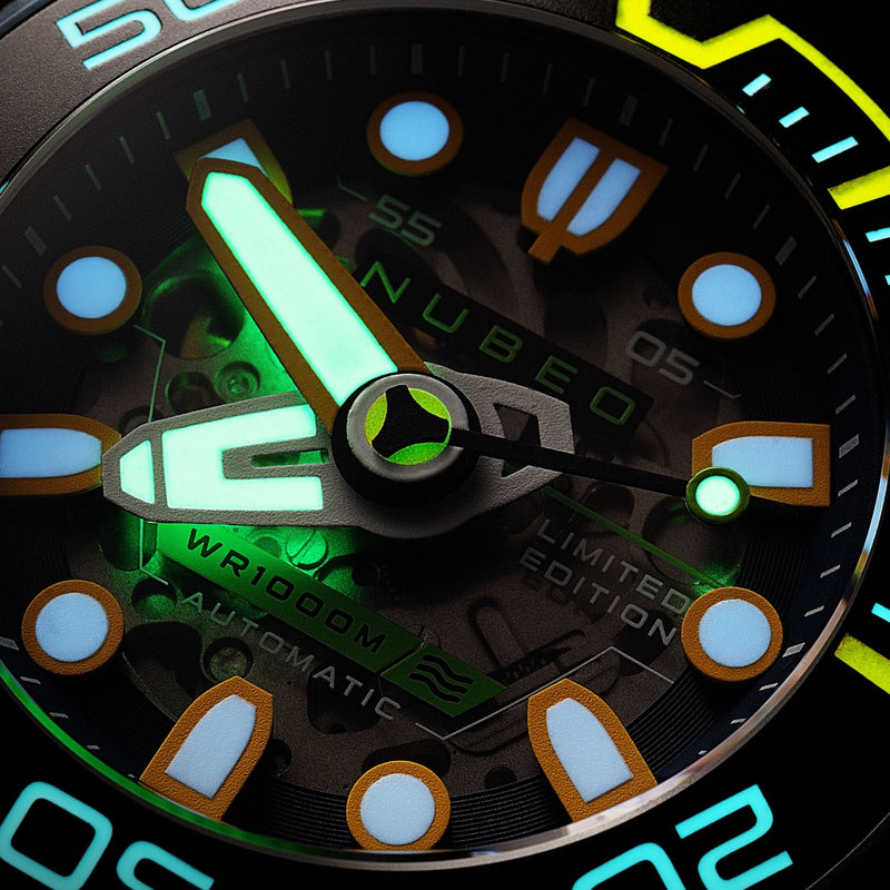 Ventana Skeleton Automatic Limited Edition Blue / Blue | Blue Dial