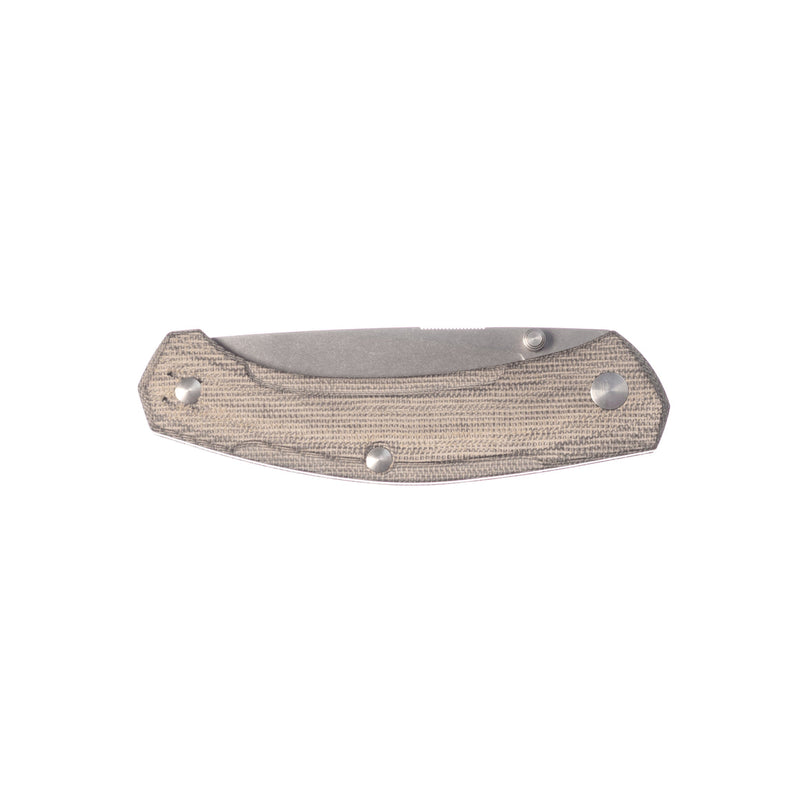 Iona V2 Green Canvas Micarta |  Dial