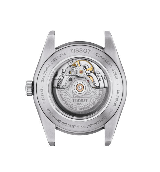 Gentleman Powermatic 80 Silicium Silver-tone | Black Dial